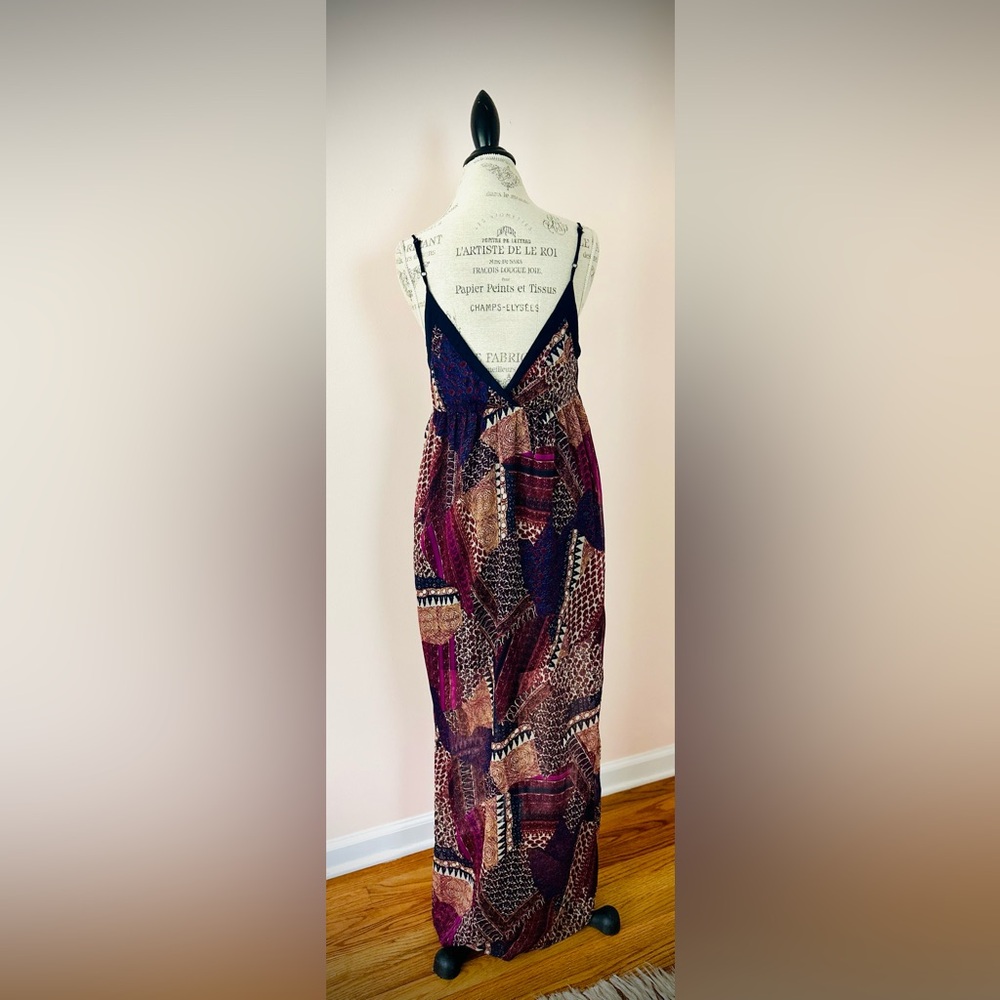Multicolor Patchwork Dress